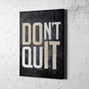BLEND813 - Don't Quit | Do It - • Wall art for Office or Home • Inspirational Canvas Print • Motivational Wall Art
