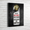 BLEND813 - Do Not Disturb - • Wall art for Office or Home • Focus Canvas Print • Motivational Wall Art