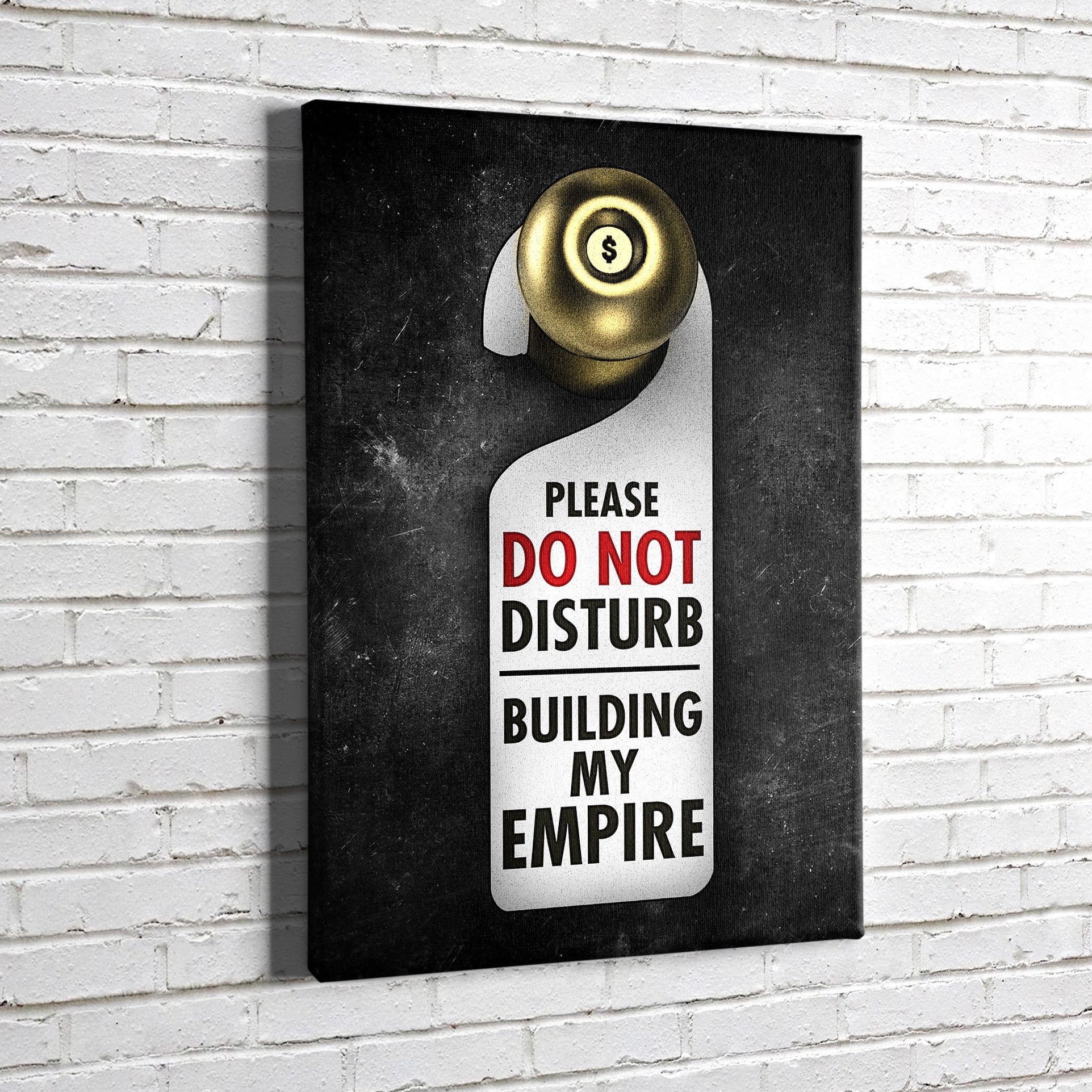 Build an Empire Motivational Canvas Wall Art, Office Decor, Motivational  Wall Decor, Success Quotes 
